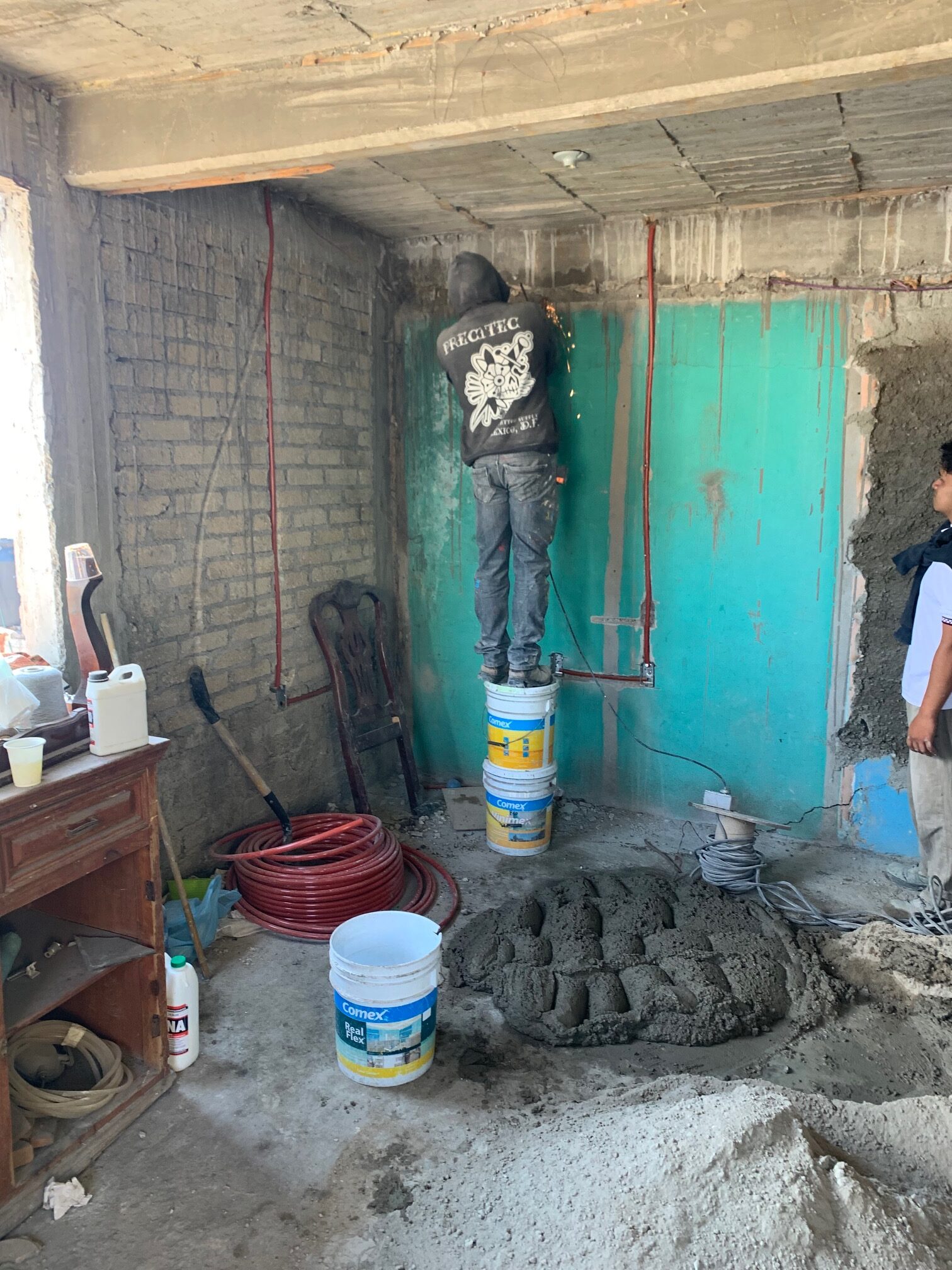 Antes cocina remodelación Estado de México