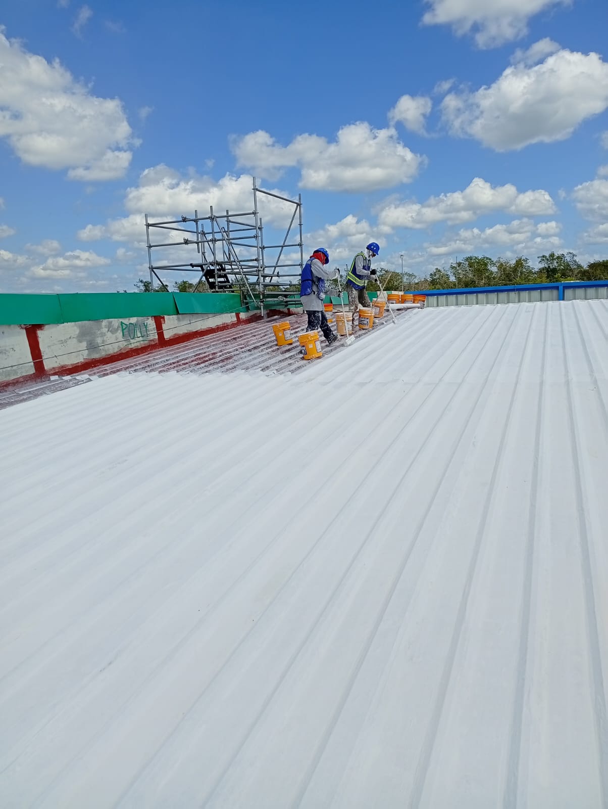 impermeabilización nave industrial, iztacalco, cdmx