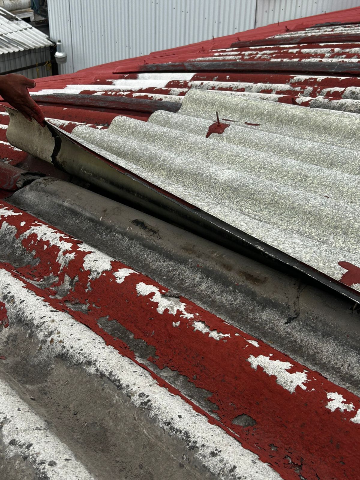 laminas desprendidas, iztacalco, cdmx