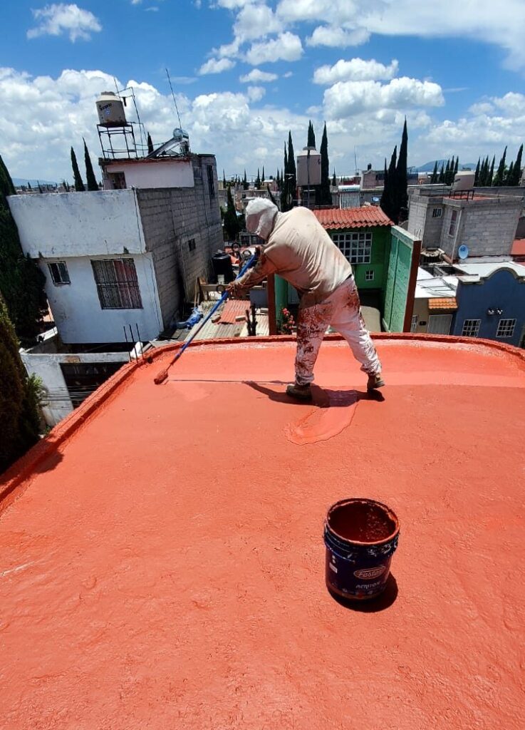 Impermeabilización casa Nextlalpan, Estado de México