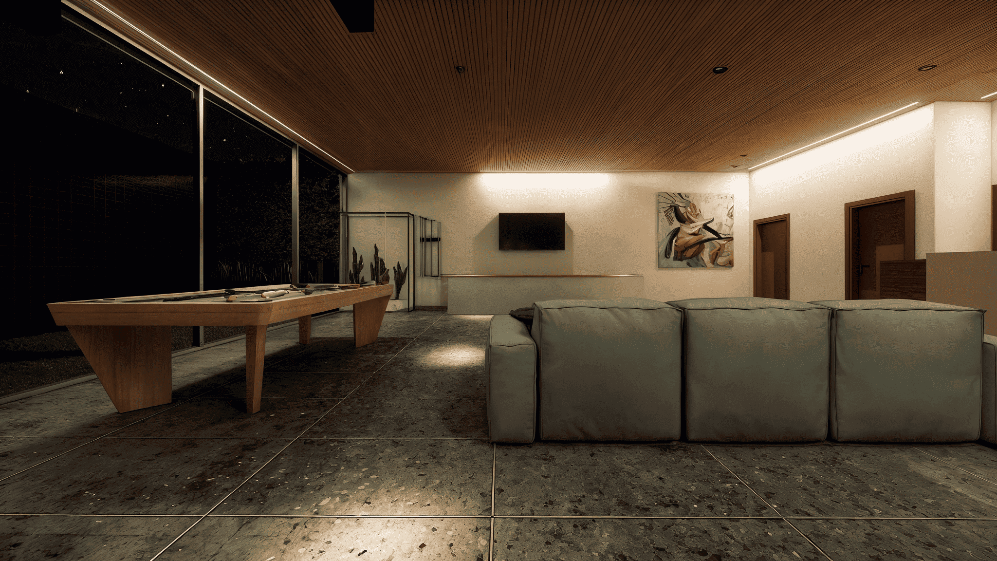 proyecto terraza queretaro, render