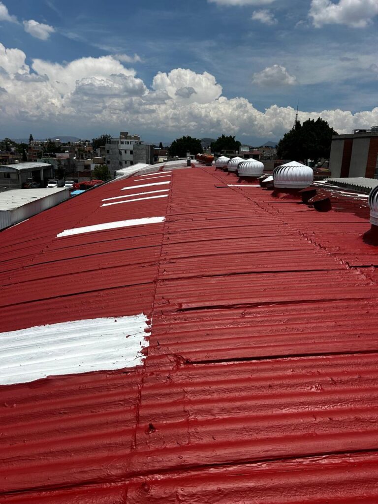Impermeabilización nave industrial CDMX