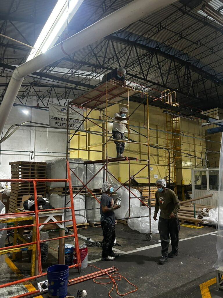 Mantenimiento en Techado De Nave Industrial, Tlalnepantla, Estado de México